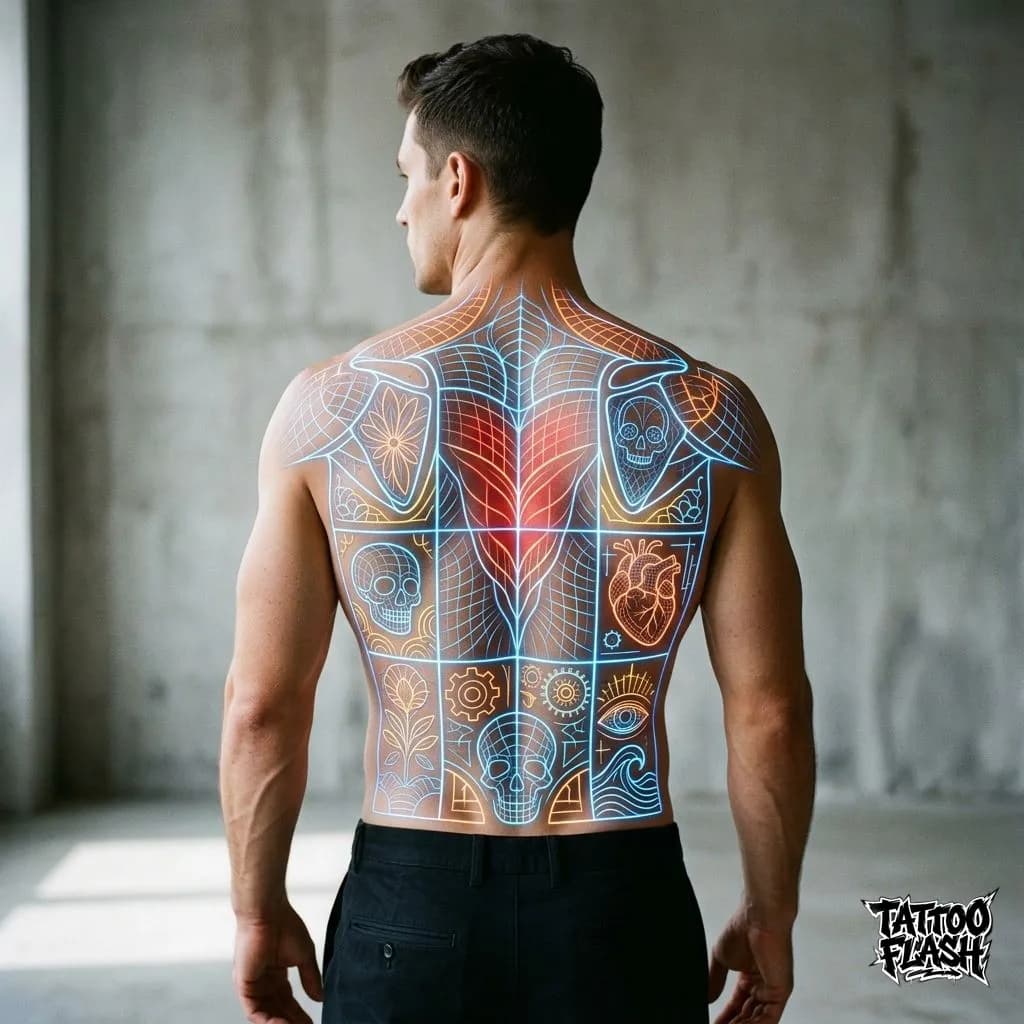 Minimalist Tattoo on Back (Full)