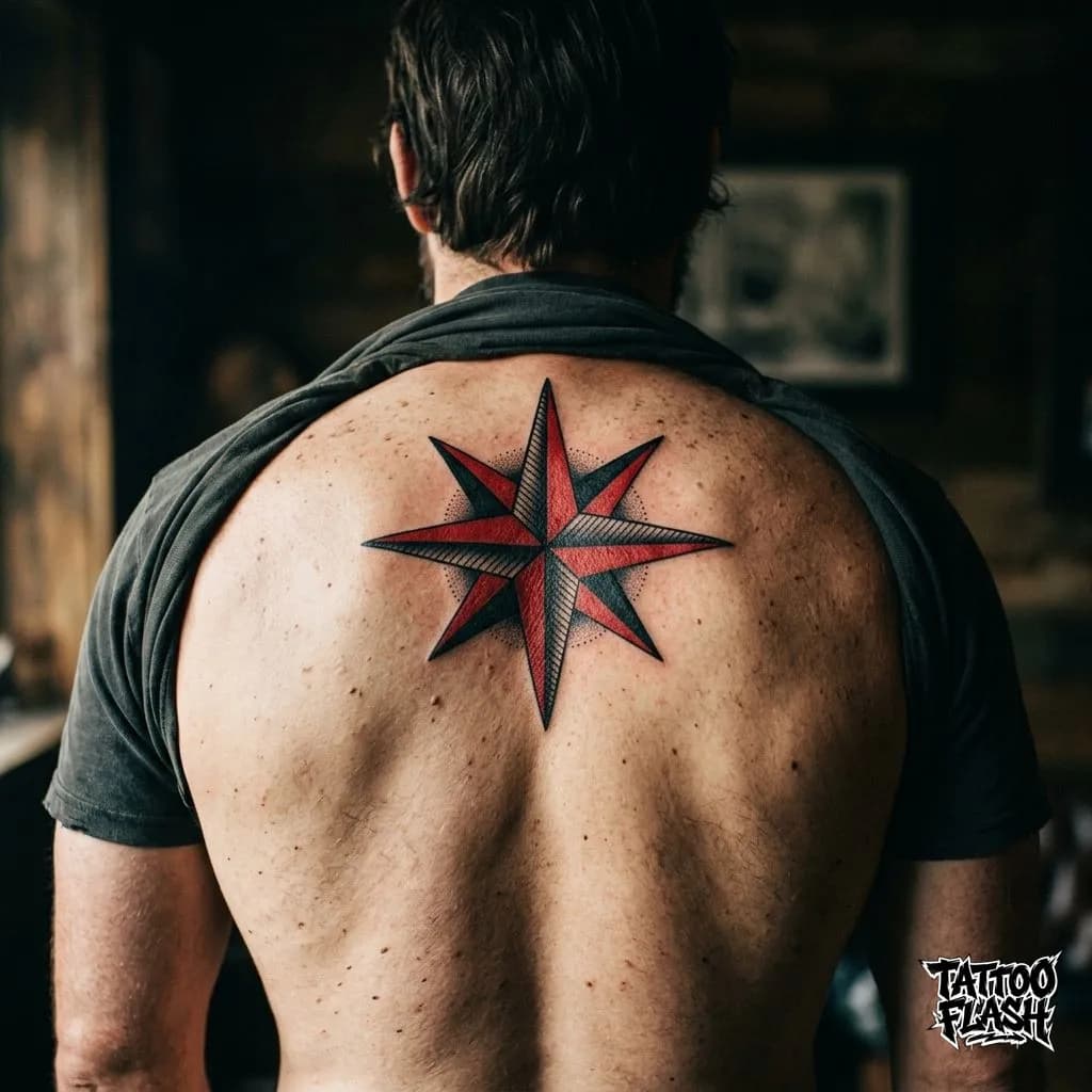 Nautical Star Tattoo Meaning: Guidance and Returning Home