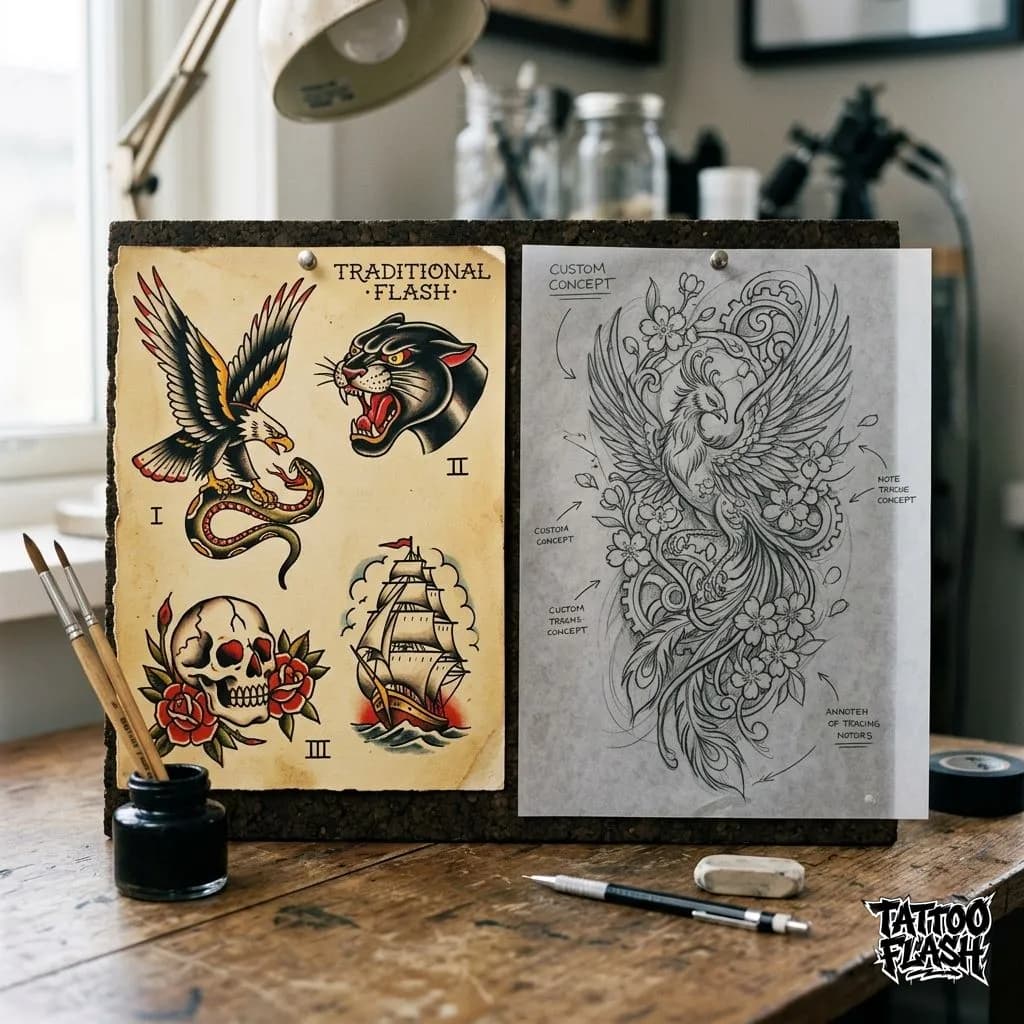 Blackwork Anywhere tattoo design